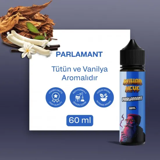 BHK Parlament Likit - Tütün Vanilya 60ML