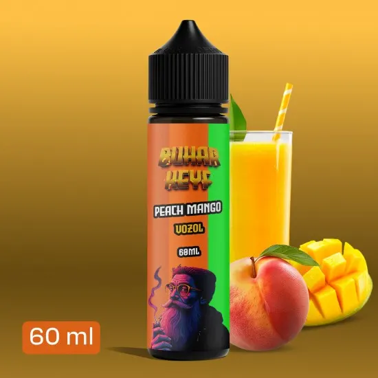 VOZOL Peach Mango Likit - Şeftali Mango 60ML