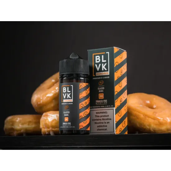 BLVK Glazed Buns 100ml Likit - Buharkeyf