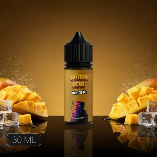 bhk mango ice salt likit 30ml mango mentol buzlu