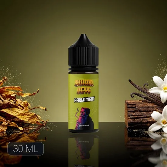 bhk parlament salt likit 30ml tutun vanilya aromali