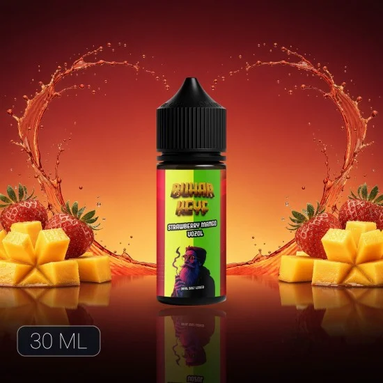 bhk vozol strawberry mango salt likit 30ml cilek mango