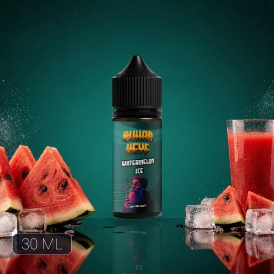 bhk watermelon ice salt likit 30ml buzlu karpuz aromali