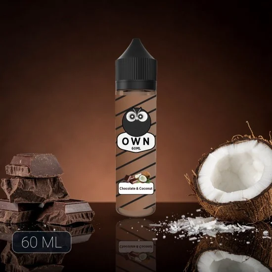 OWN Çikolata Hindistan Cevizi Likit - Chocolate Coconut 60ML
