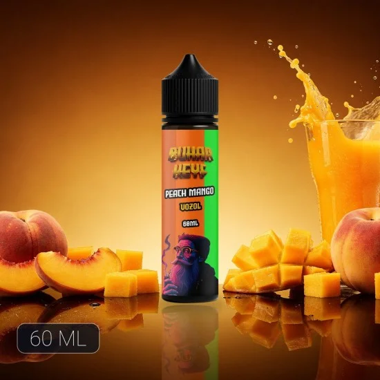 VOZOL Peach Mango Likit - Şeftali Mango 60ML