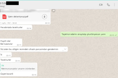 Müşteri Yorumu
