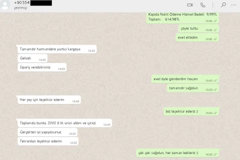 Müşteri Yorumu