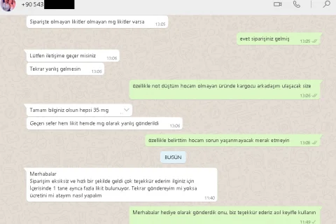 Müşteri Yorumu