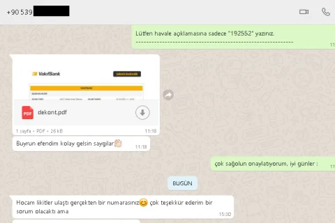 Müşteri Yorumu