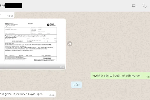 Müşteri Yorumu