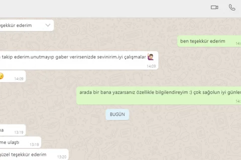 Müşteri Yorumu