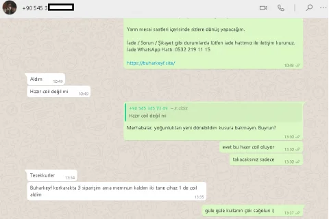 Müşteri Yorumu