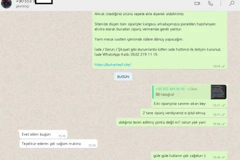 Müşteri Yorumu