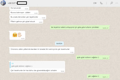 Müşteri Yorumu