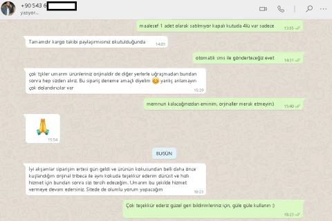 Müşteri Yorumu