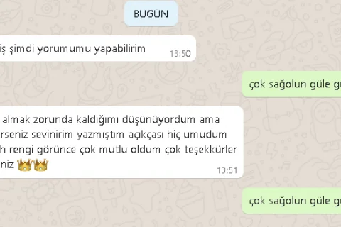 Müşteri Yorumu