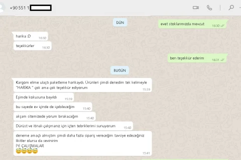 Müşteri Yorumu