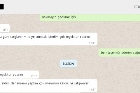 Müşteri Yorumu