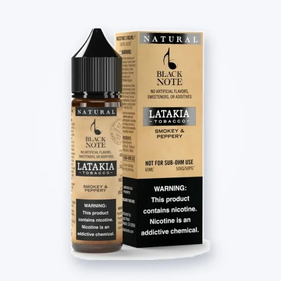Black Note Latakia Tobacco 60ML
