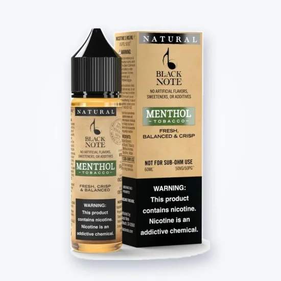 Black Note Menthol Tobacco (Original) 60ML