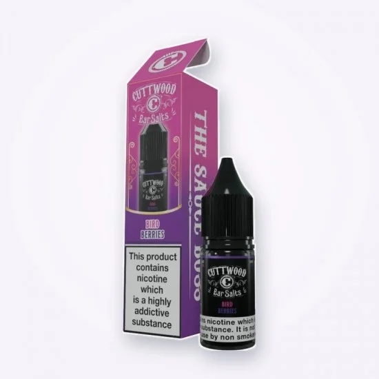 Cuttwood Bar Salts Bird Berries 10ML Salt Likit