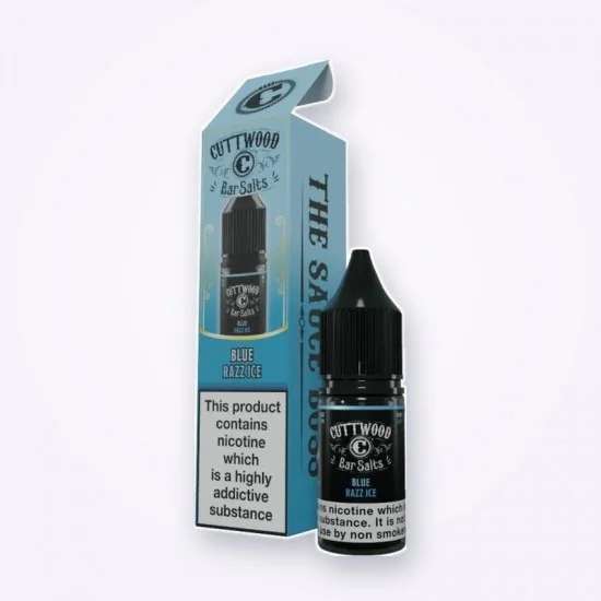 Cuttwood Bar Salts Blue Razz Ice 10ML Salt Likit