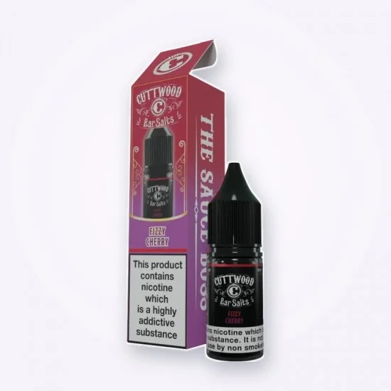 Cuttwood Bar Salts Fizzy Cherry 10ML Salt Likit