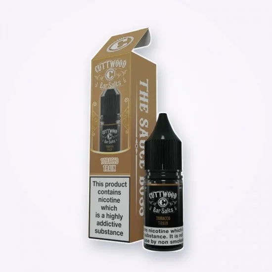 Cuttwood Bar Salts Tobacco Train 10ML Salt Likit