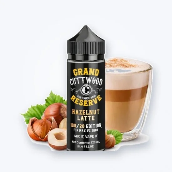 Cuttwood Grand Reserve Hazelnut Latte 120ML