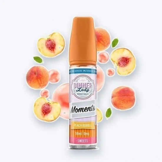 Dinner Lady Peach Bubble 60ML