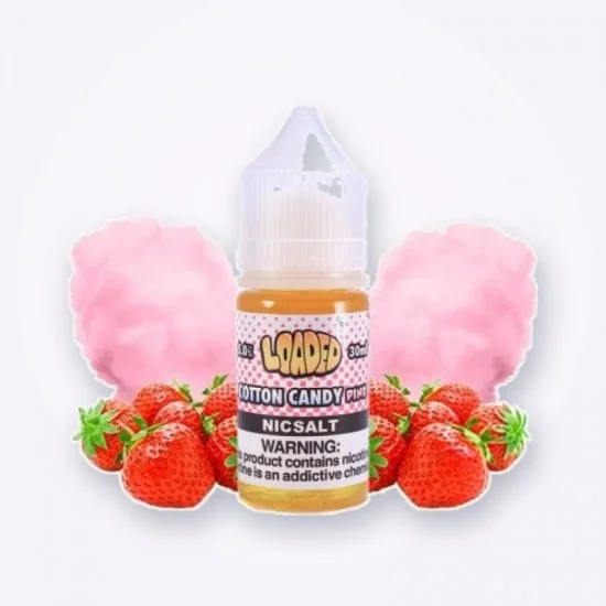 Loaded Cotton Candy Pink 30ML Salt Likit