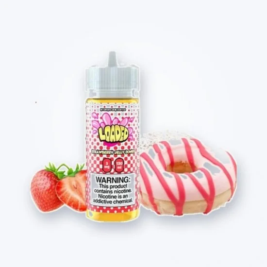 Loaded Strawberry Jelly Donut 120ML