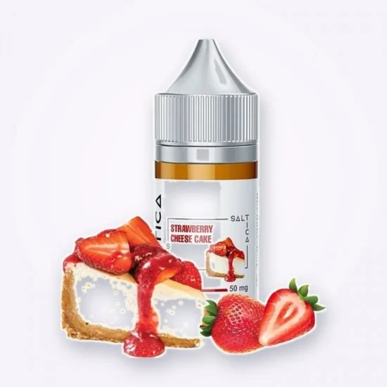 Saltica Strawberry Cheese Cake 30ML Salt Likit