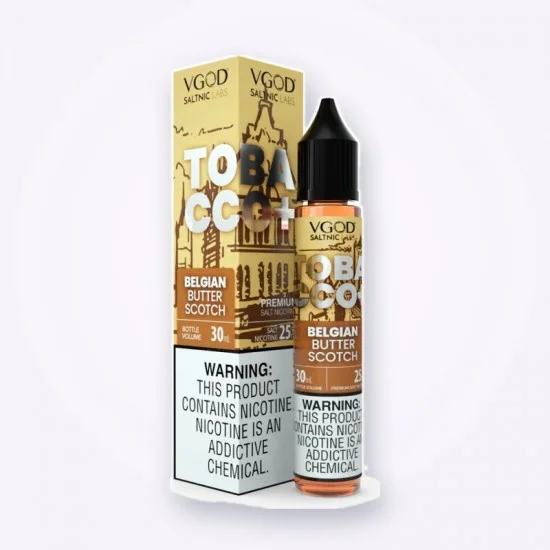 VGOD Belgian Butter Scotch 30ML Salt Likit