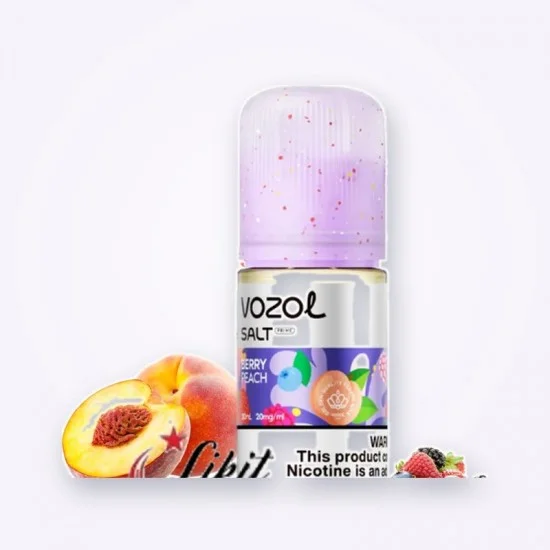 Vozol Salt Prime Berry Peach 30ML Salt Likit