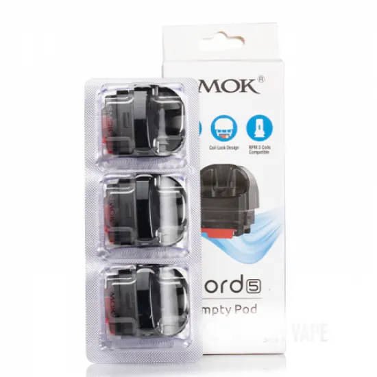 SMOK Nord 5 Boş Yedek Kartuş 3 Adet - Buharkeyf