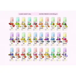 Vozol Salt Prime Strawberry Kiwi 30ML Salt Likit 50MG