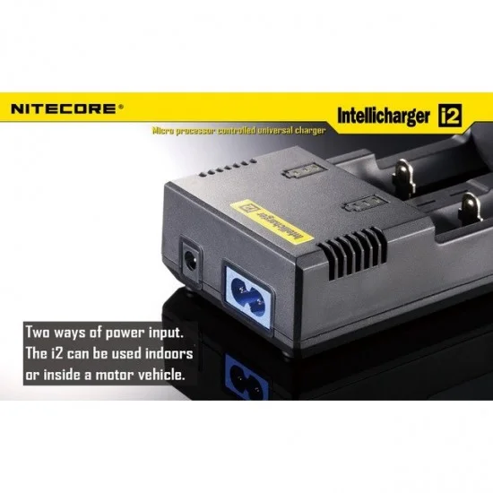 Nitecore i2 Li-on 2'li Sarj Aleti