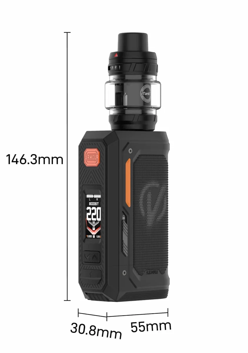 Vaporesso Armour Octa 220W Kit Dark Black